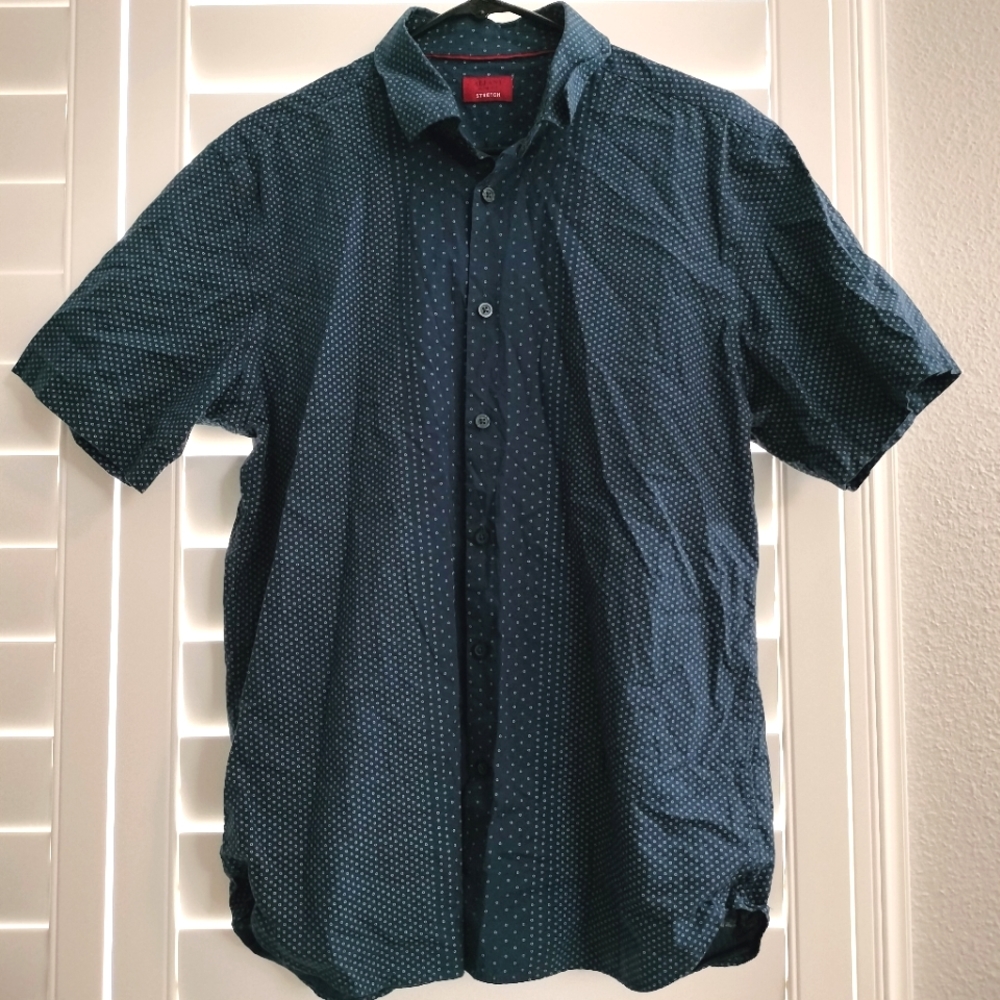 Alfani Slim Fit Stretch Button Down